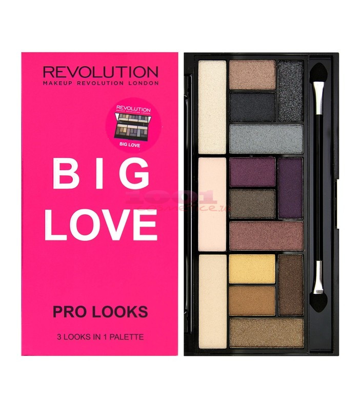 MAKEUP REVOLUTION LONDON PRO LOOKS BIG LOVE PALETTE - 1 | YEO