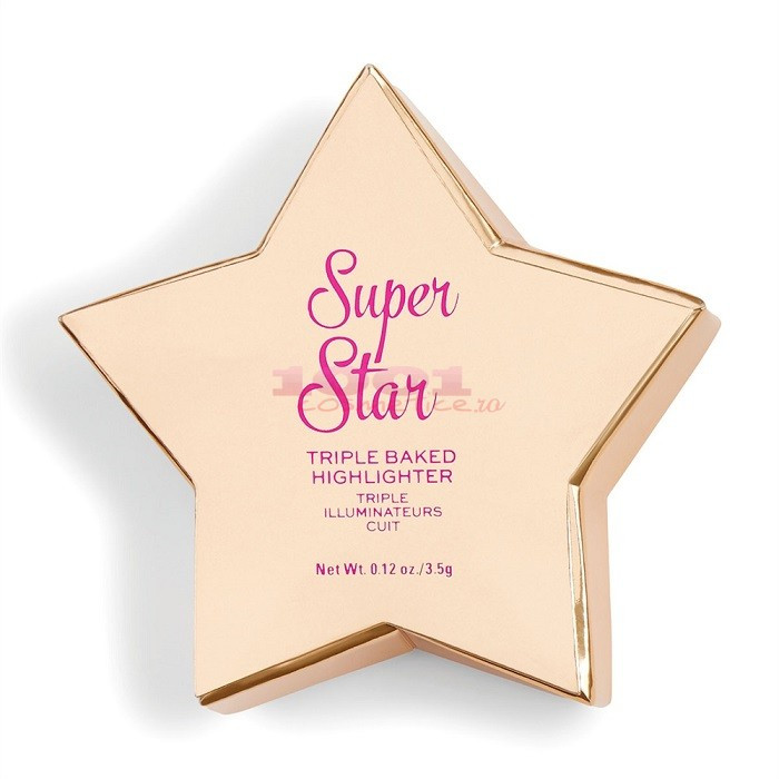 MAKEUP REVOLUTION TRIPLE BAKED HIGHLIGHTER SUPER STAR - 2 | YEO