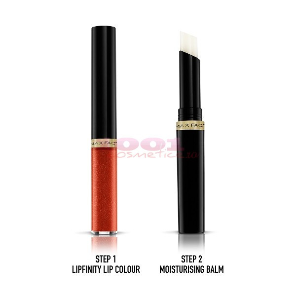 MAX FACTOR LIPFINITY LIP COLOUR RUJ DE BUZE REZISTENT 24H CHARMING 140 - 1 | YEO