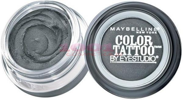 MAYBELLINE COLOR TATTOO 24H EYESHADOW IMMORTAL CHARCOAL 55 - 1 | YEO