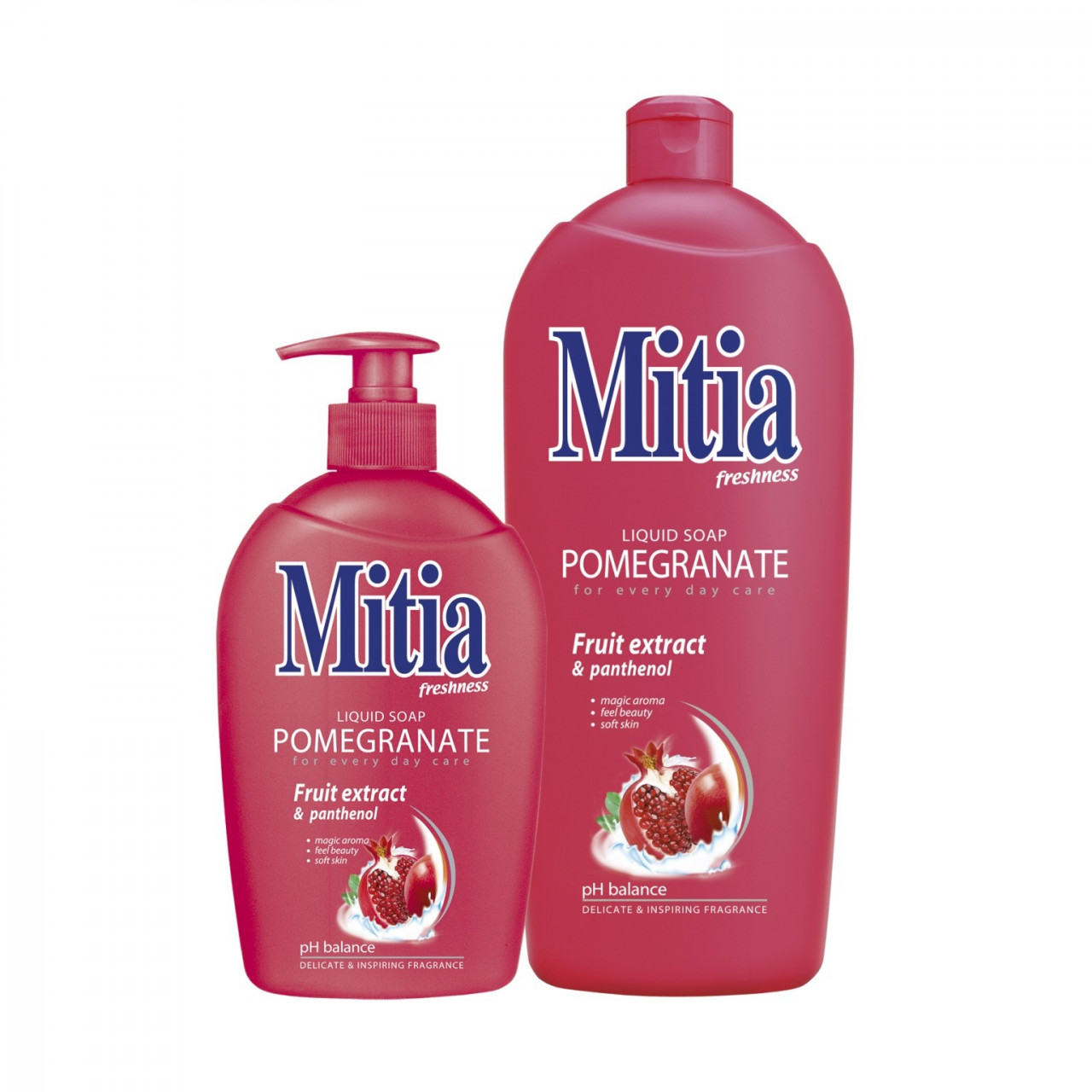 MITIA SAPUN LICHID POMEGRANATE FRUIT EXTRACT & PANTHENOL (Optiuni de comanda: 500ml)