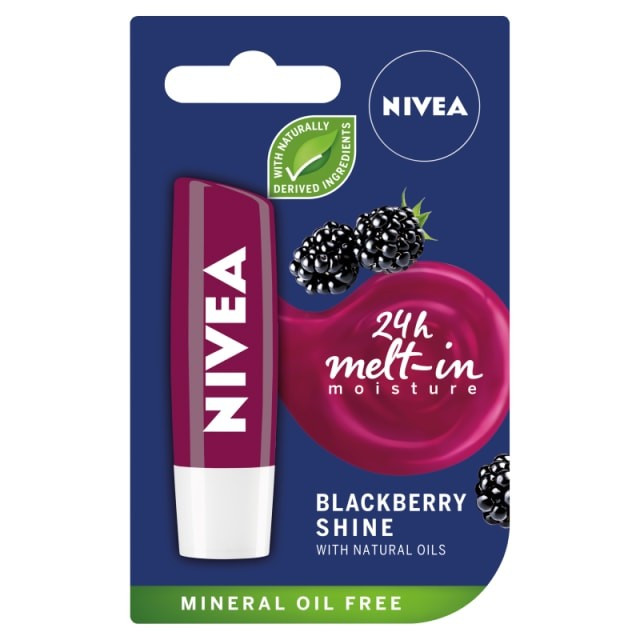 NIVEA BLACKBERRY SHINE BALSAM DE BUZE - 1 | YEO