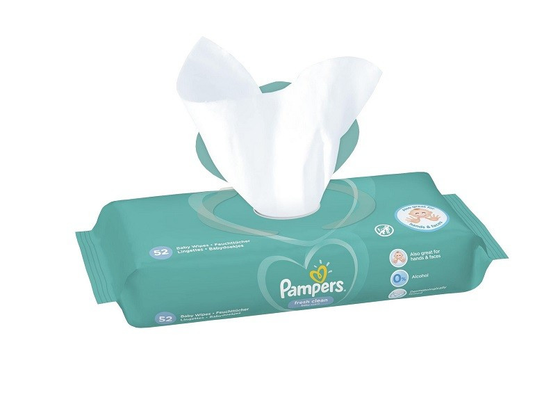 PAMPERS FRESH CLEAN SERVETELE UMEDE PENTRU COPII 52 BUCATI - 1 | YEO