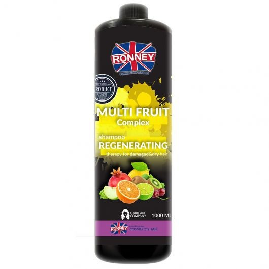 RONNEY PROFESSIONAL MULTI FRUIT SAMPON REGENERANT PENTRU PAR DETERIORAT SI USCAT (Optiuni de comanda: 300 ml)