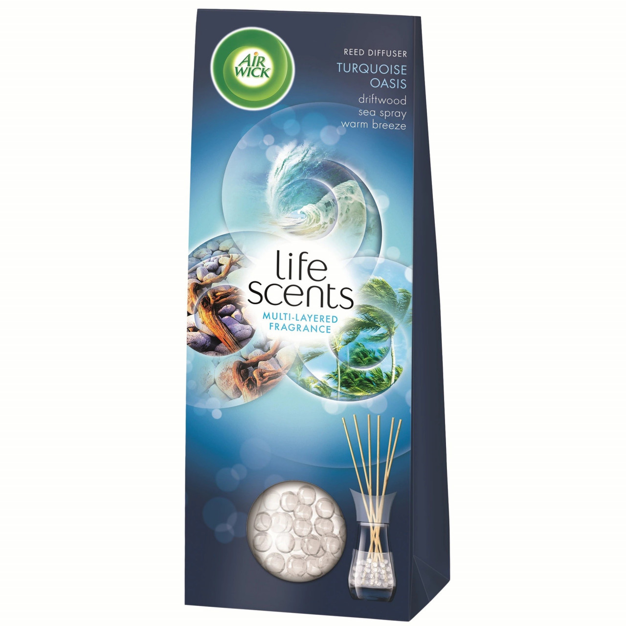 AIR WICK REED DIFFUSER ODORIZANT BETISOARE PARFUMATE SEA SPRAY WARM BREEZE - 1 | YEO