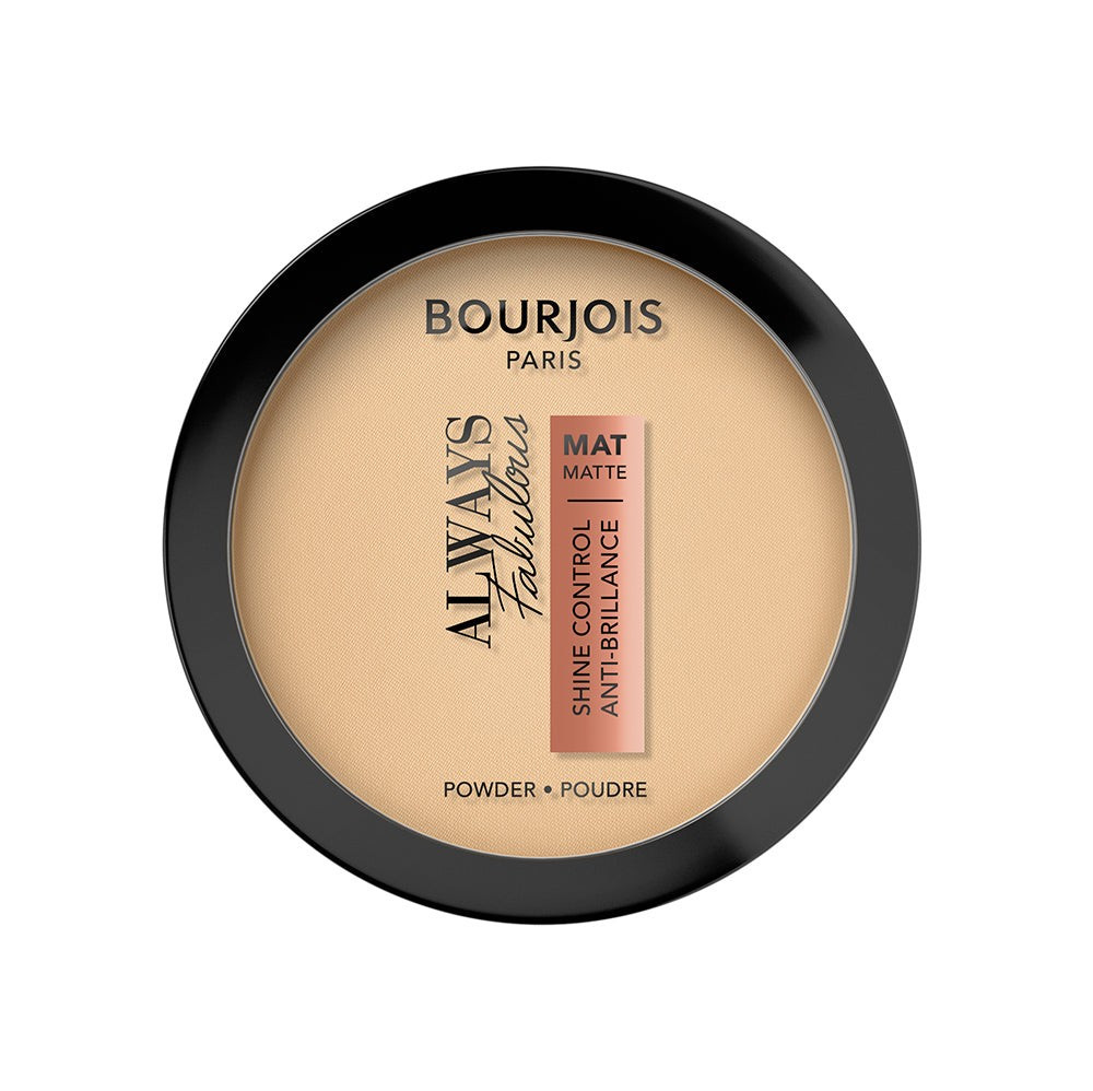 BOURJOIS ALWAYS FABULOUS SHINE CONTROL MATTE PUDRA COMPACTA GOLDEN IVORY 115 - 1 | YEO