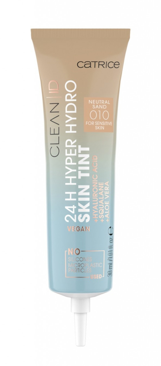 CATRICE CLEAN ID 24H HYPER HYDRO SKIN TINT FOND DE TEN NEUTRAL SAND 010 - 1 | YEO