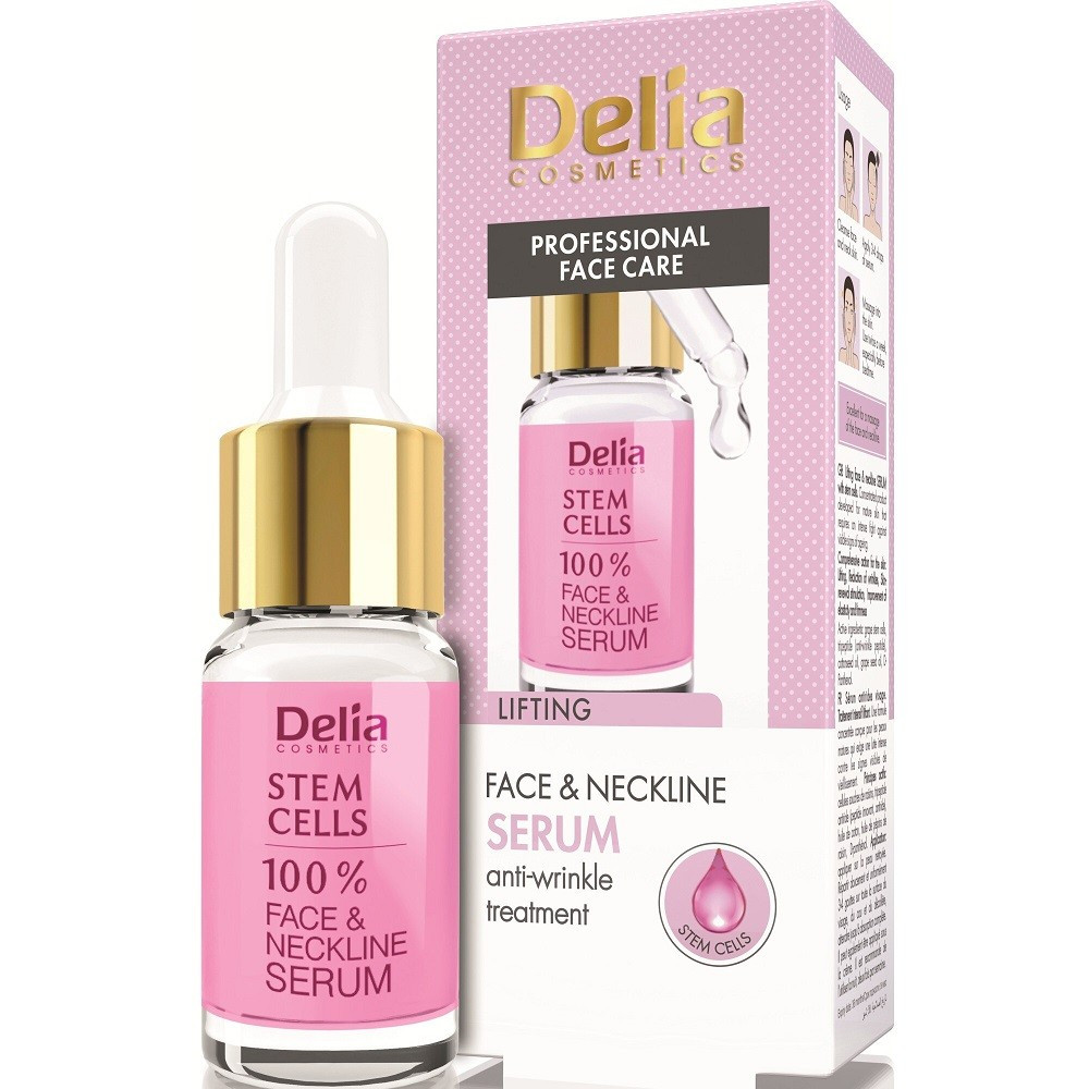 DELIA COSMETICS PROFESSIONAL SER TRATAMENT LIFTING ANTI-RID CU CELULE STEM PENTRU FATA SI DECOLTEU - 1 | YEO