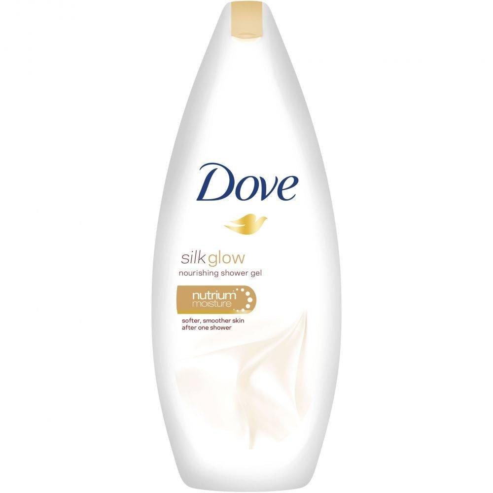 DOVE SILK GLOW GEL DE DUS 250ML