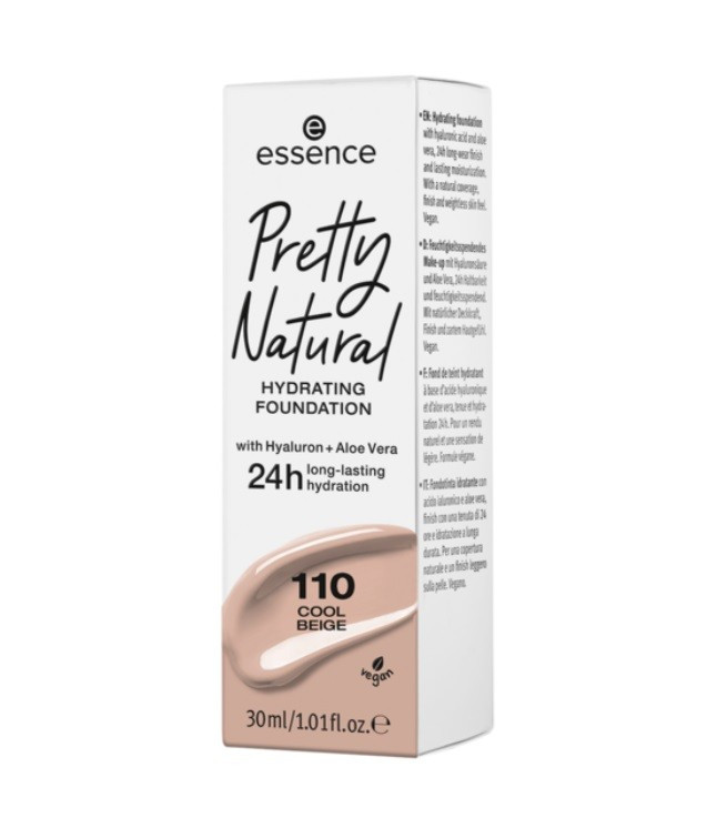 ESSENCE PRETTY NATURAL FOND DE TEN HIDRATANT COOL BEIGE 110