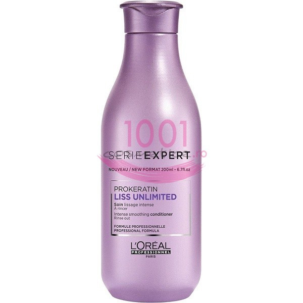 LOREAL PROFESSIONNEL SERIE EXPERT LISS UNLIMITED BALSAM PENTRU PAR INDISCIPLINAT (Optiuni de comanda: 200ml)