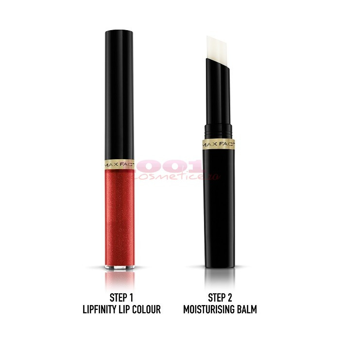 MAX FACTOR LIPFINITY LIP COLOUR RUJ DE BUZE REZISTENT 24H HOT 120 - 1 | YEO