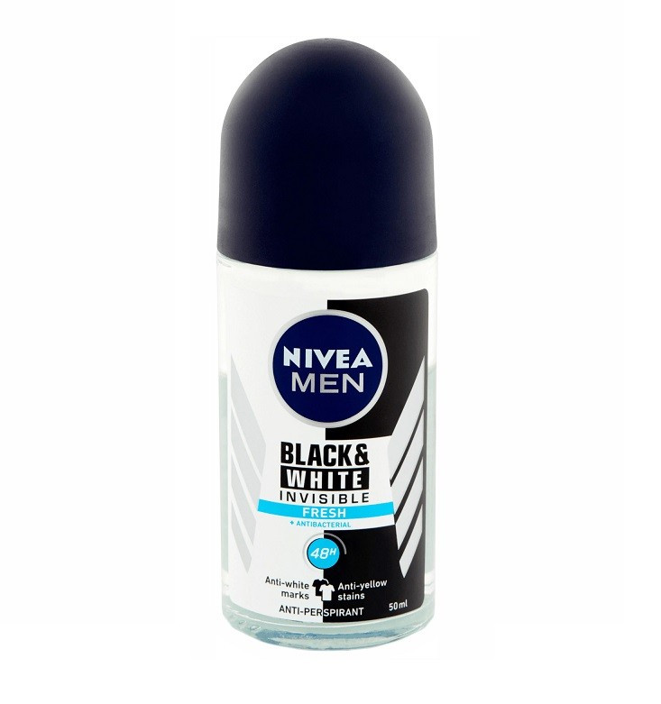 NIVEA MEN BLACK & WHITE FRSH ANTIPERSPIRANT ROLL ON