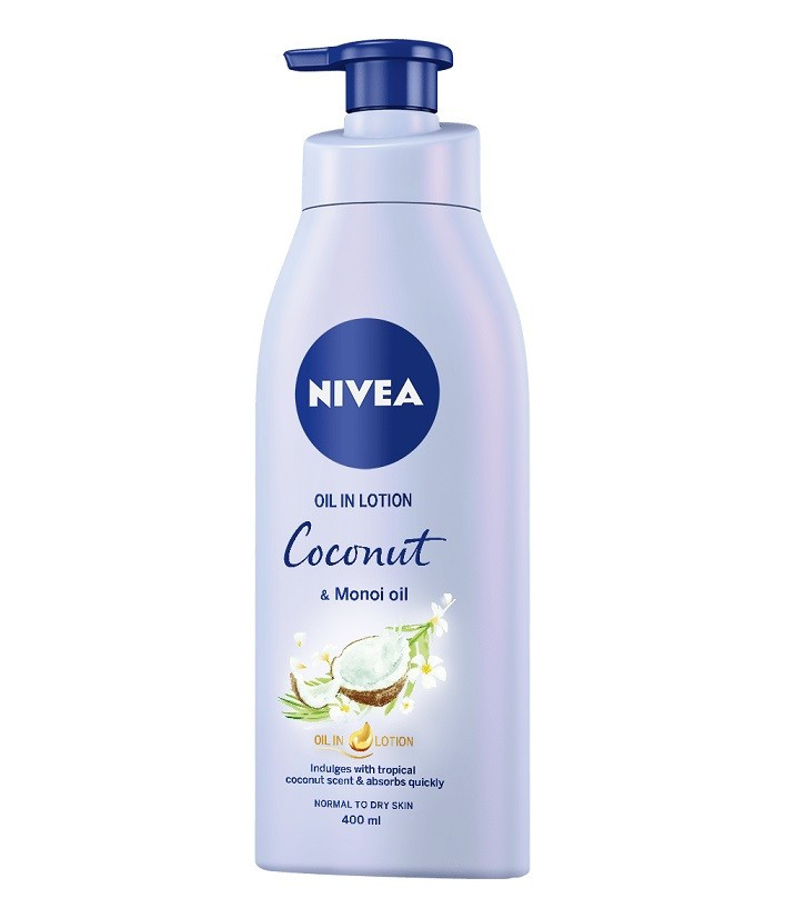 NIVEA OIL IN LOTION COCONUT & MONOIL OIL LOTIUNE DE CORP