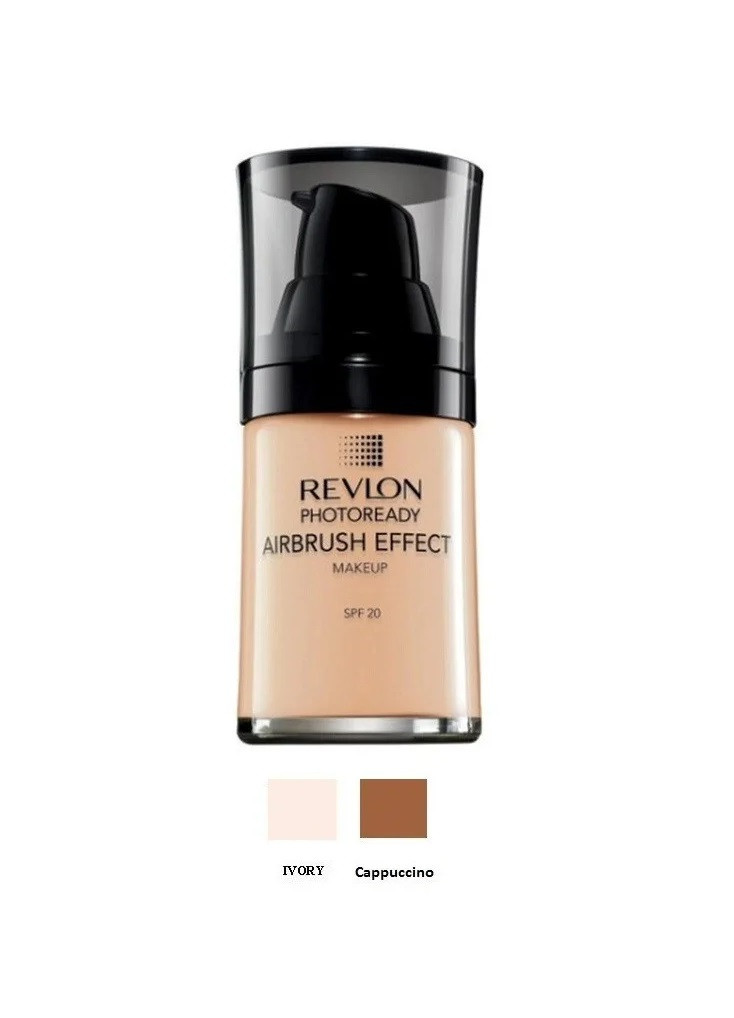 1001cosmetice.ro REVLON PHOTOREADY AIRBRUSH MAKEUP FOND DE TEN (Optiuni de comanda: 011 Cappuccino)