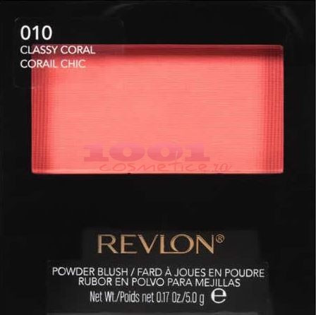 REVLON POWDER BLUSH PENTRU OBRAZ (Optiuni de comanda: 010 Classy Coral) - 4 | YEO