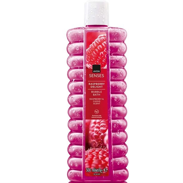 1001cosmetice.ro Spumant de baie Raspberry Delight Avon, 500 ml