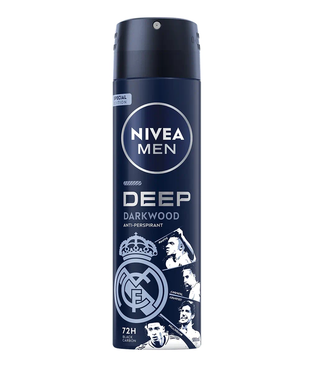 1001cosmetice.ro Antiperspirant spray Deep Darkwood, Nivea Men, 150 ml