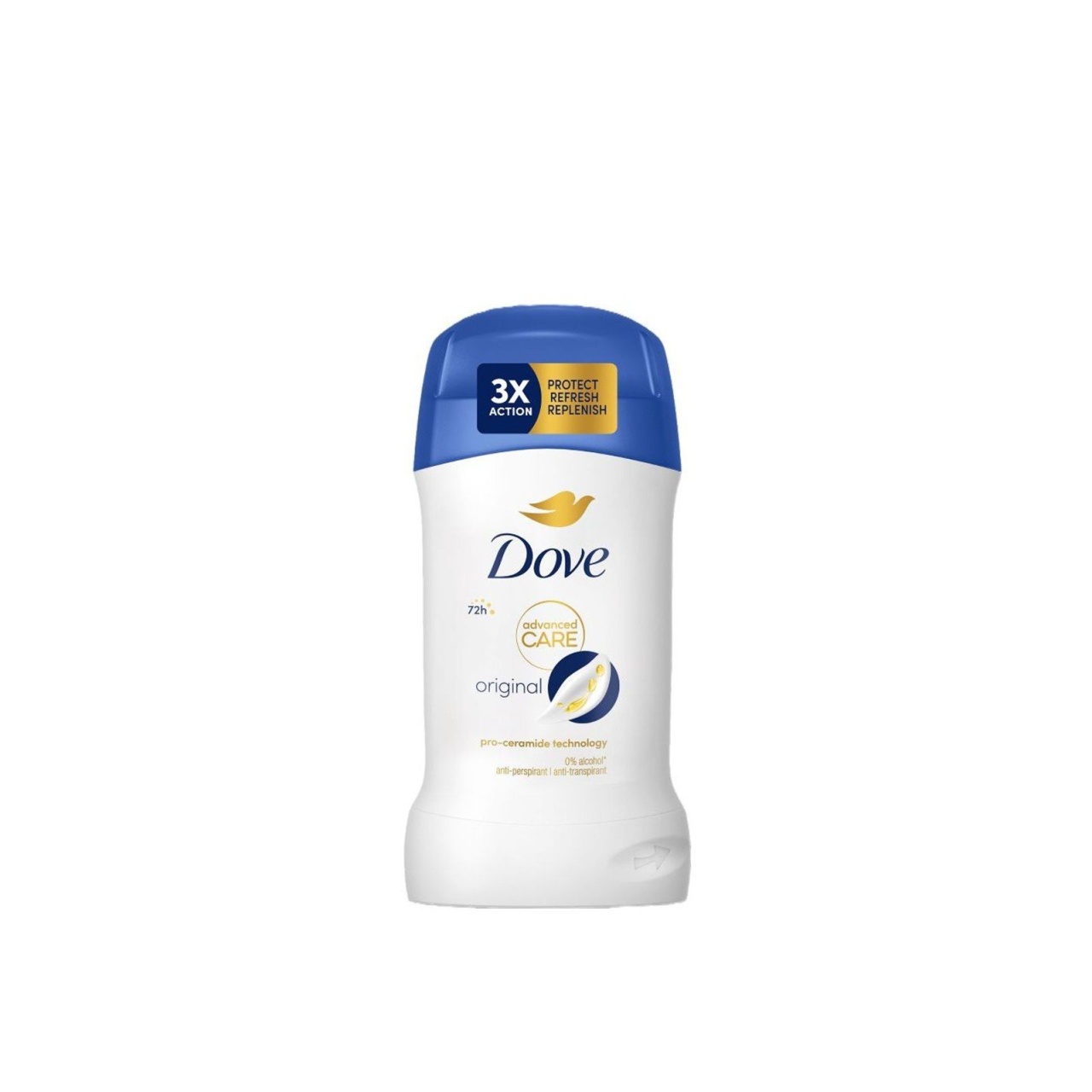 1001cosmetice.ro Antiperspirant stick, Advanced Care, 72h, Original, Dove, 50 ml