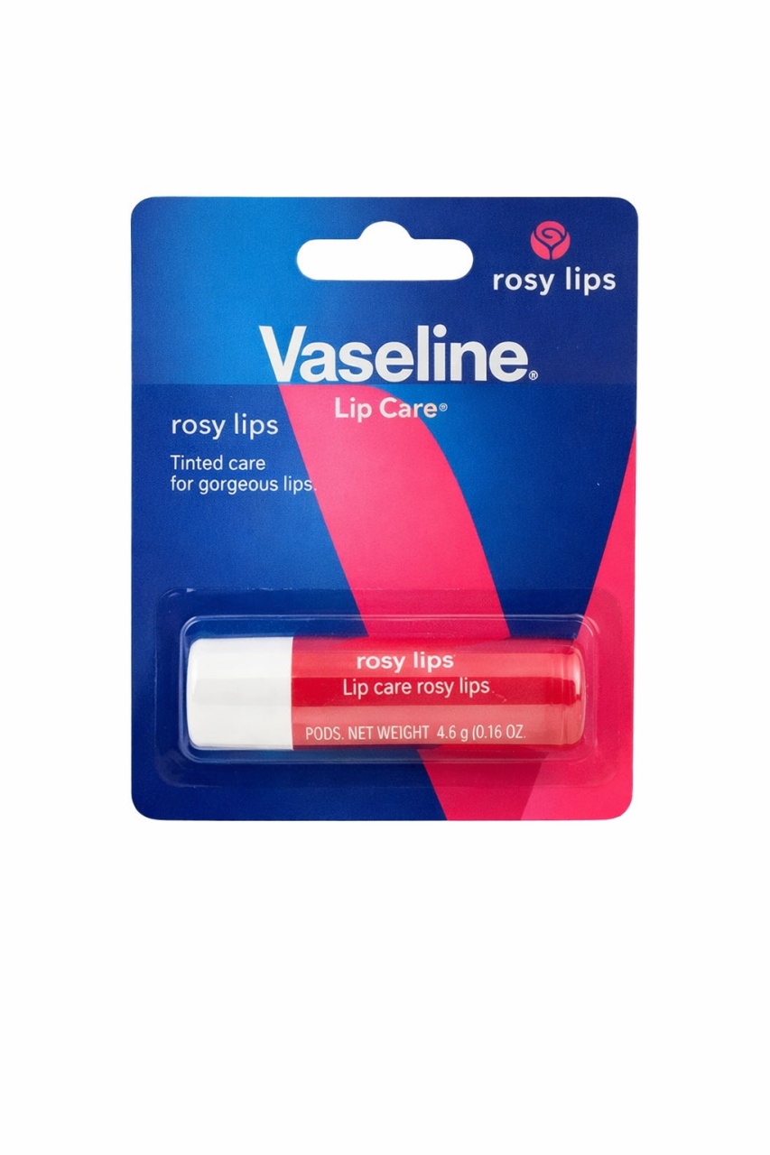 1001cosmetice.ro Balsam de buze rosy lips tinted, Vaseline, 4.6 g