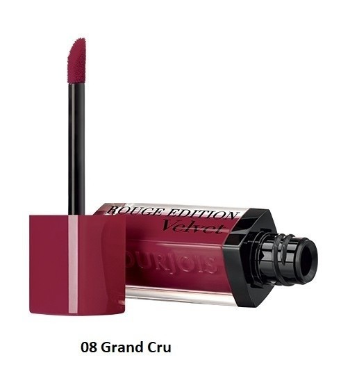 BOURJOIS ROUGE EDITION VELVET RUJ DE BUZE LICHID 08 GRAND CRU - 2 | YEO