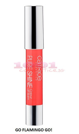 CATRICE PURE SHINE COLOUR LIP BALM GO FLAMINGO GO 060 - 1 | YEO