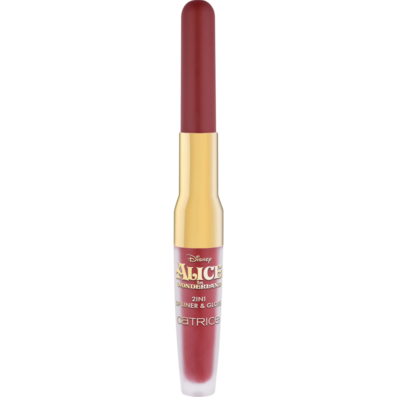 1001cosmetice.ro Creion de buze + Lipgloss, Disney Alice in Wonderland, C02 Always Curious, Catrice