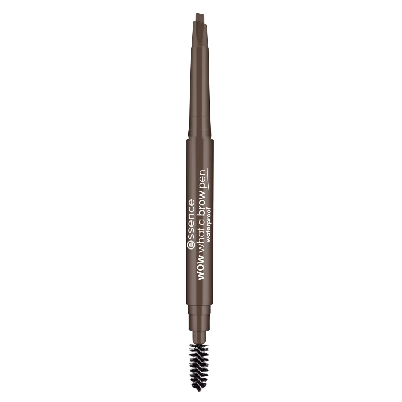 cele mai bune geluri pentru sprâncene pline Creion pentru sprancene, rezistent la apa Essence Wow What a Brow, Dark Brown 03