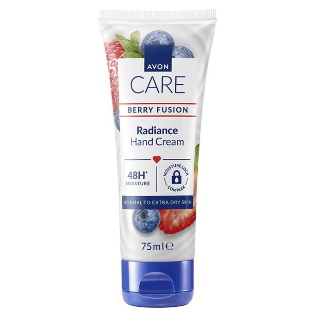 1001cosmetice.ro Crema de maini Berry Fusion Radiance, Avon Care, 75 ml