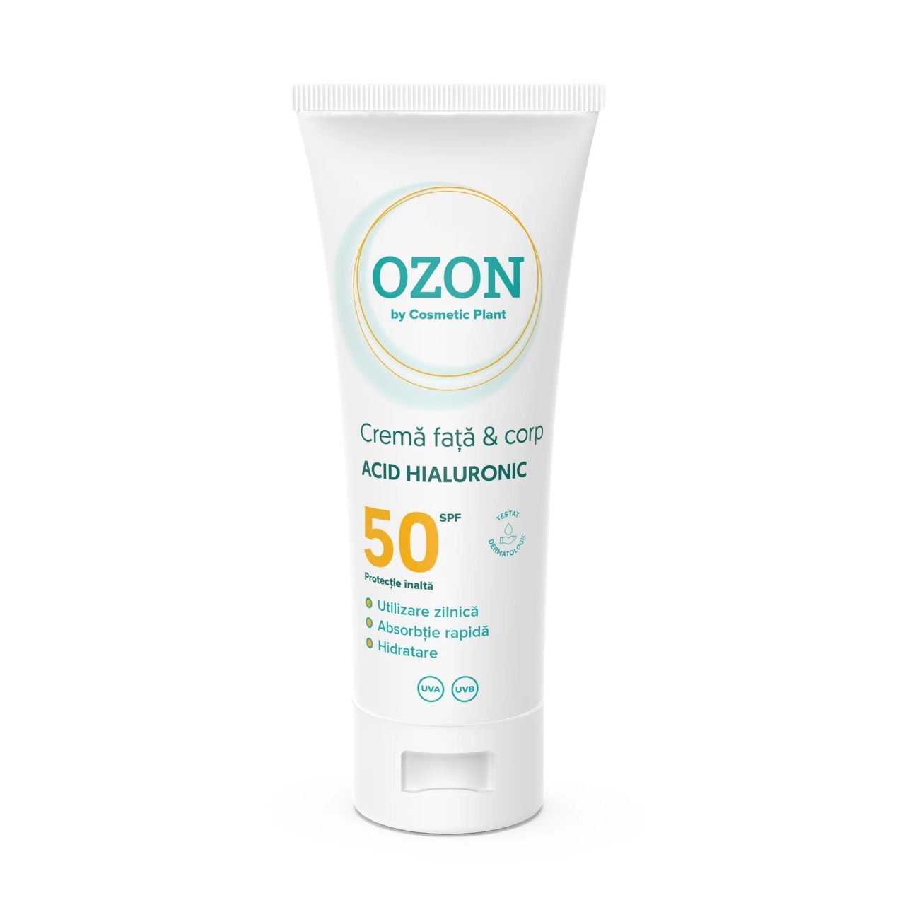 1001cosmetice.ro Crema fata si corp Acid hialuronic OZON SPF 50 de la Cosmetic Plant, 50 ml,