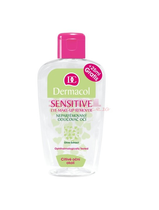 DERMACOL SENSITIVE EYE MAKE UP REMOVER DEMACHIANT PENTRU OCHI SENSIBILI