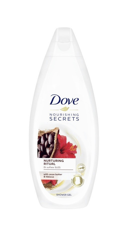 DOVE NOURISHING SECRET NURTURING RITUAL GEL DE DUS (Optiuni de comanda: 250ml)