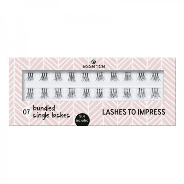 ESSENCE LASHES TO IMPRESS GENE FALSE SMOCURI BUNDLED SINGLE LASHES 07