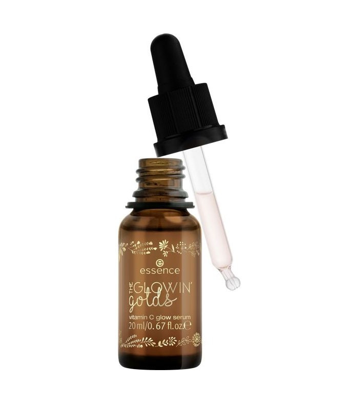 ESSENCE THE GLOWIN GOLDS VITAMIN C GLOW SERUM SER CU VITAMINA C PENTRU ILUMINARE