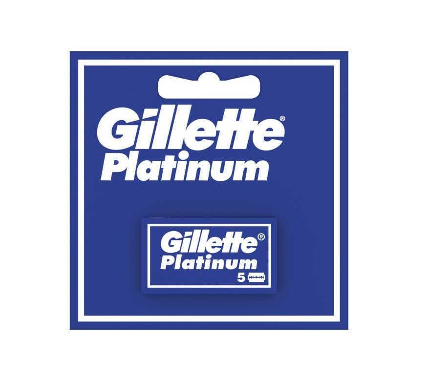 GILLETTE PLATINUM LAME PENTRU APARAT DE RAS CLASIC 5 BUCATI SET