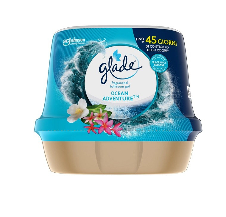 GLADE ODORIZANT GEL PENTRU BAIE OCEAN ADVENTURE