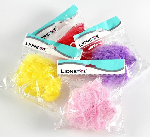 LIONESSE BATH SPONGE BURETE FLOARE PENTRU BAIE / DUS 987 - 2 | YEO