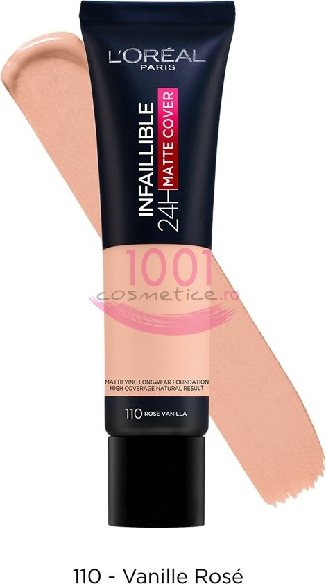 LOREAL INFAILLIBLE 24H MATTE COVER FOND DE TEN ROSE VANILLA 110 - 1 | YEO