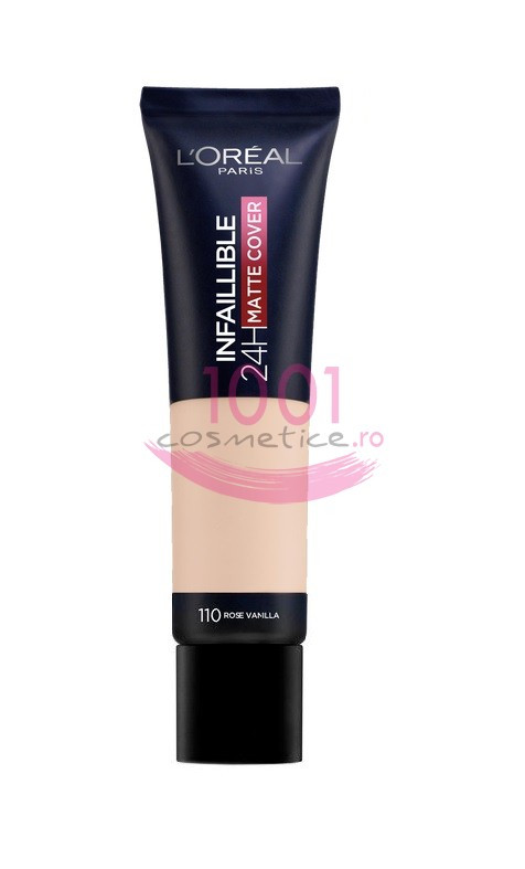 LOREAL INFAILLIBLE 24H MATTE COVER FOND DE TEN ROSE VANILLA 110 - 2 | YEO