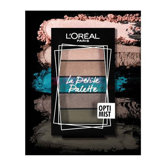 LOREAL LA PETITE PALETTE PALETA FARDURI PLEOAPE 5 CULORI OPTIMIST - 2 | YEO