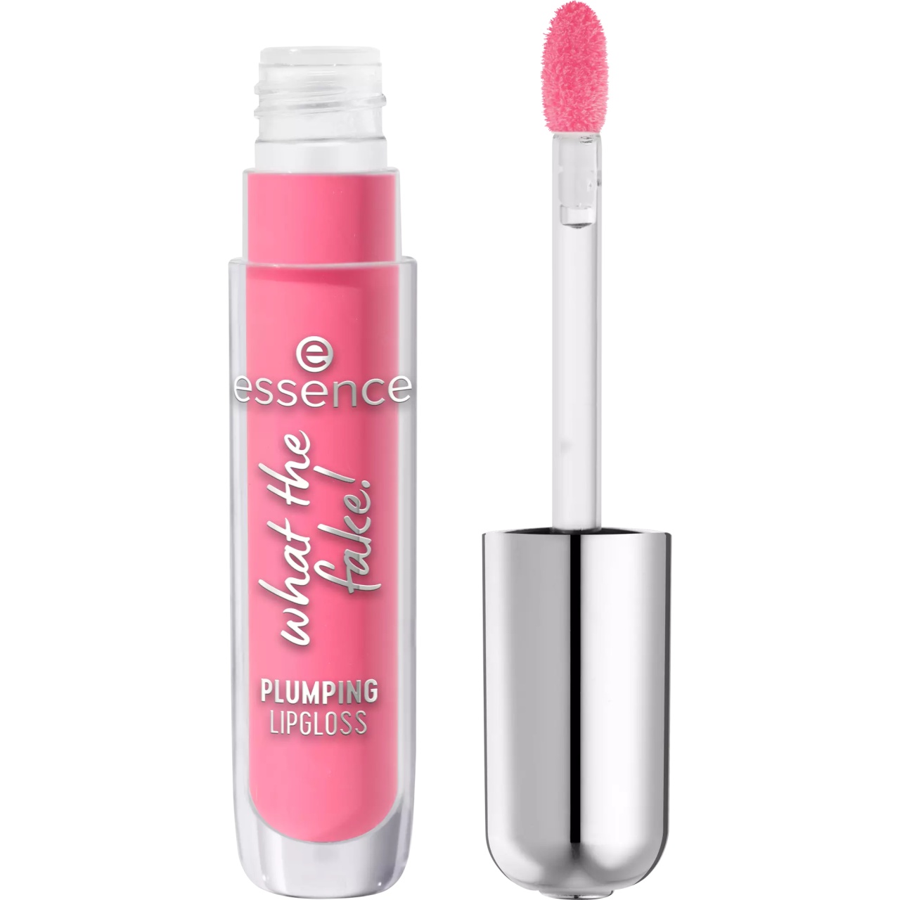 1001cosmetice.ro Luciu de buze Essence What the Fake Plumping Lipgloss Pink About It102 , 4 ml