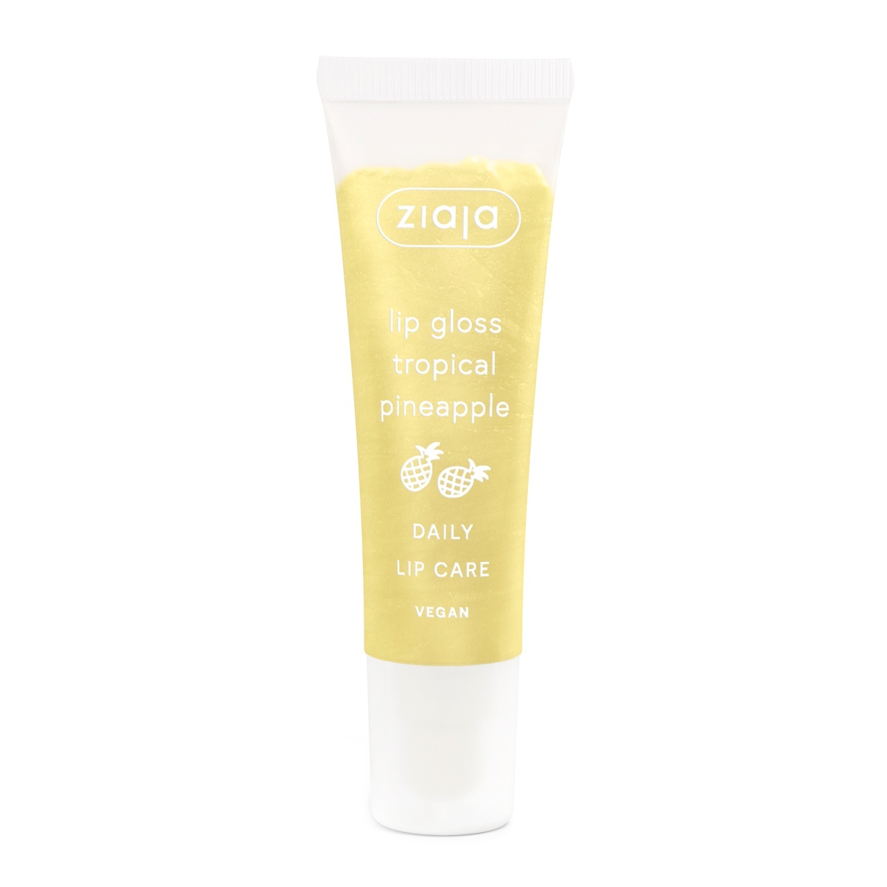 ZIAJA Luciu de buze Tropical Pineapple, ananas, Ziaja, 12 ml