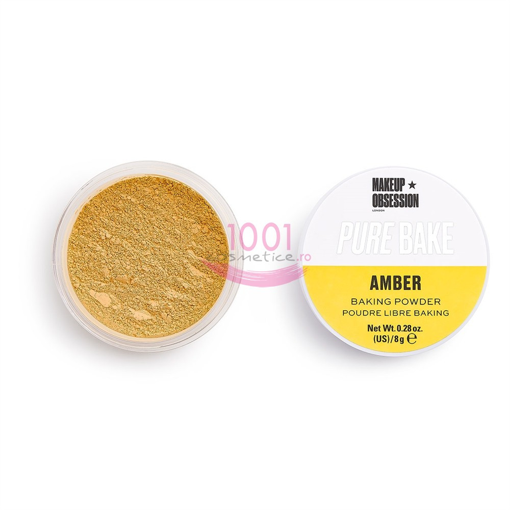 MAKEUP REVOLUTION MAKEUP OBSESSION PURE BAKE PUDRA PULBERE AMBER - 1 | YEO