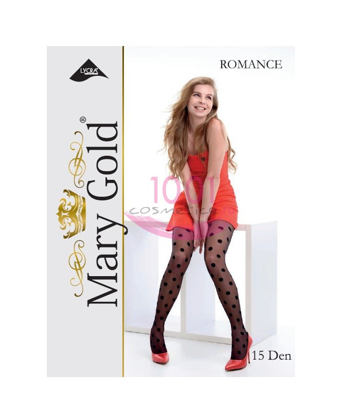 MARY GOLD COLECTIA ROMANCE 15 DEN CULOARE NEGRU (Optiuni de comanda: 5)