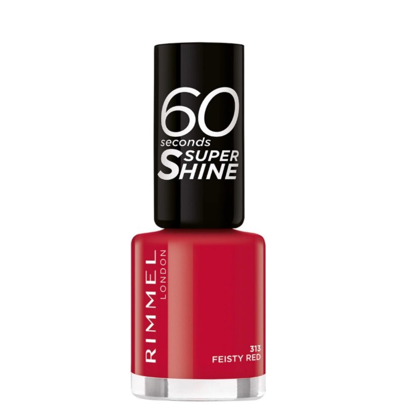 RIMMEL LONDON 60 SEC SUPER SHINE LAC DE UNGHII FEISTY RED 313