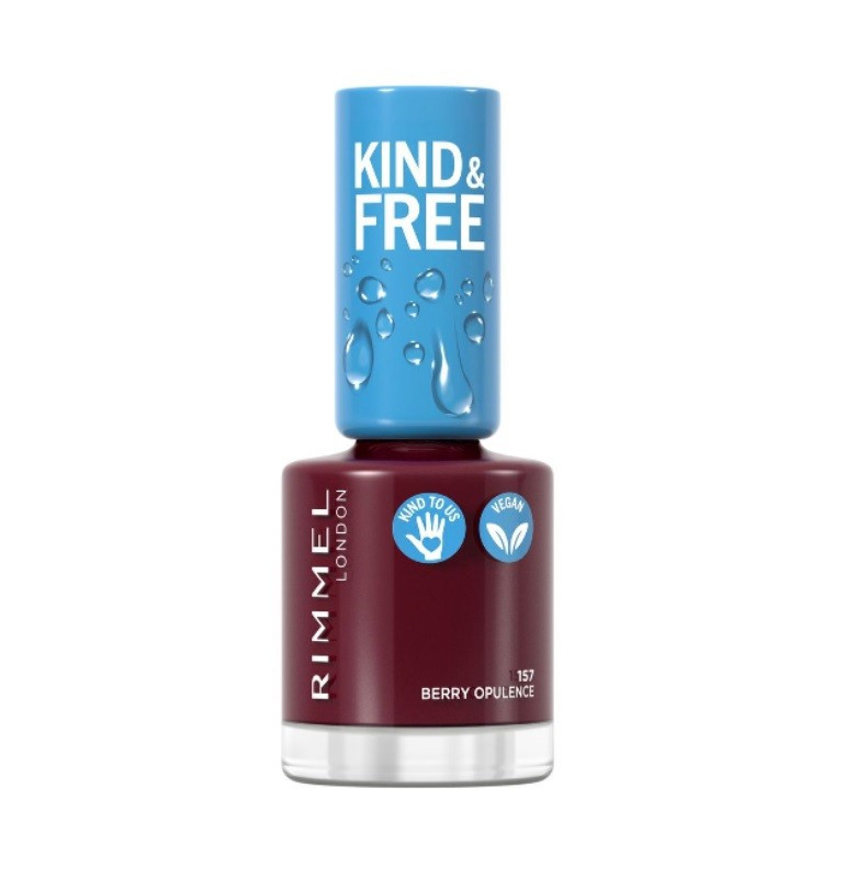 RIMMEL LONDON KIND & FREE LAC DE UNGHII BERRY OPULENCE 157