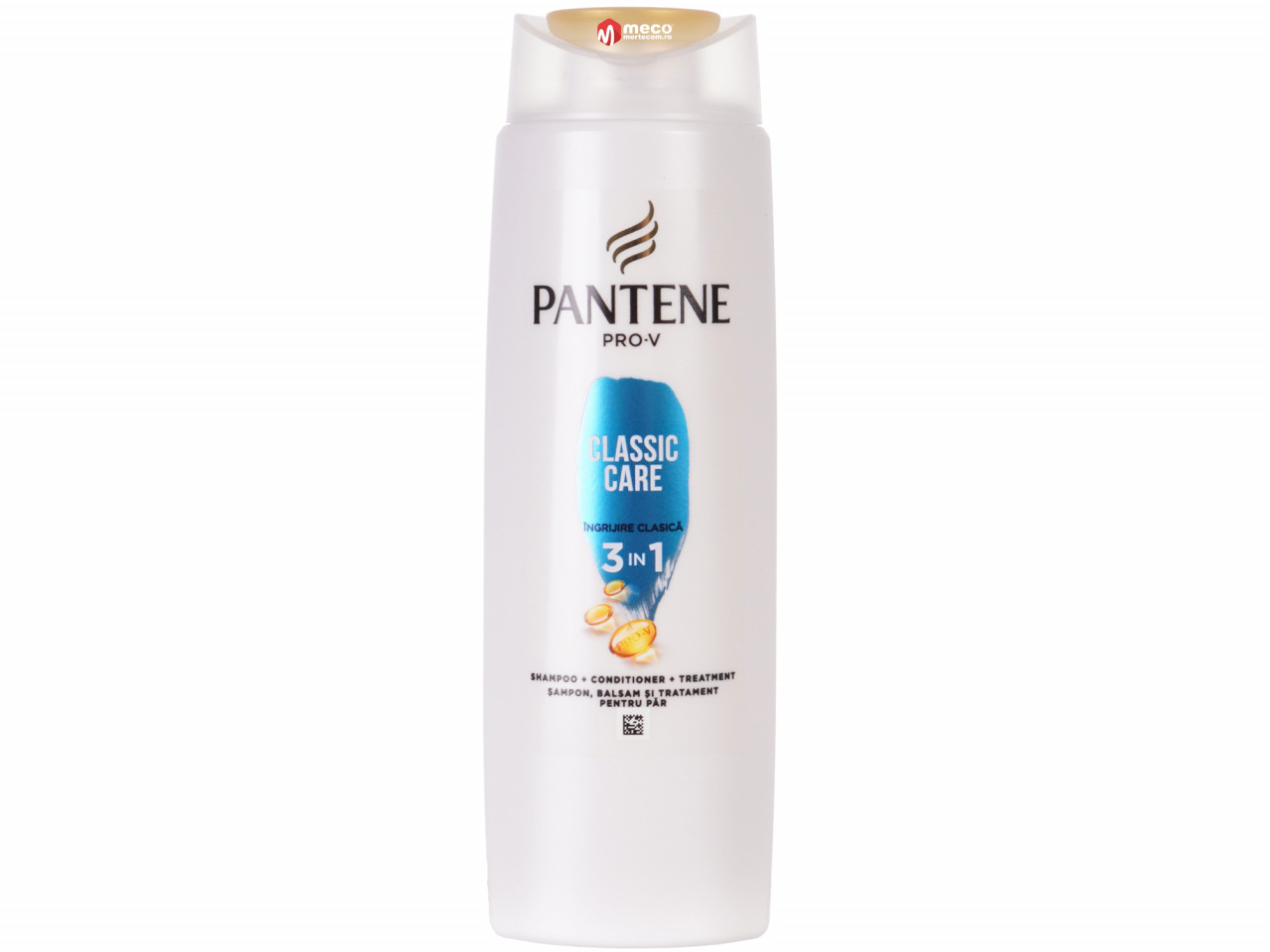 sampon pantene pro v miracles lift & volume Sampon + Balsam + Tratament pentru par Classic Care 3 in 1 Pro-V, Pantene, 200 ml
