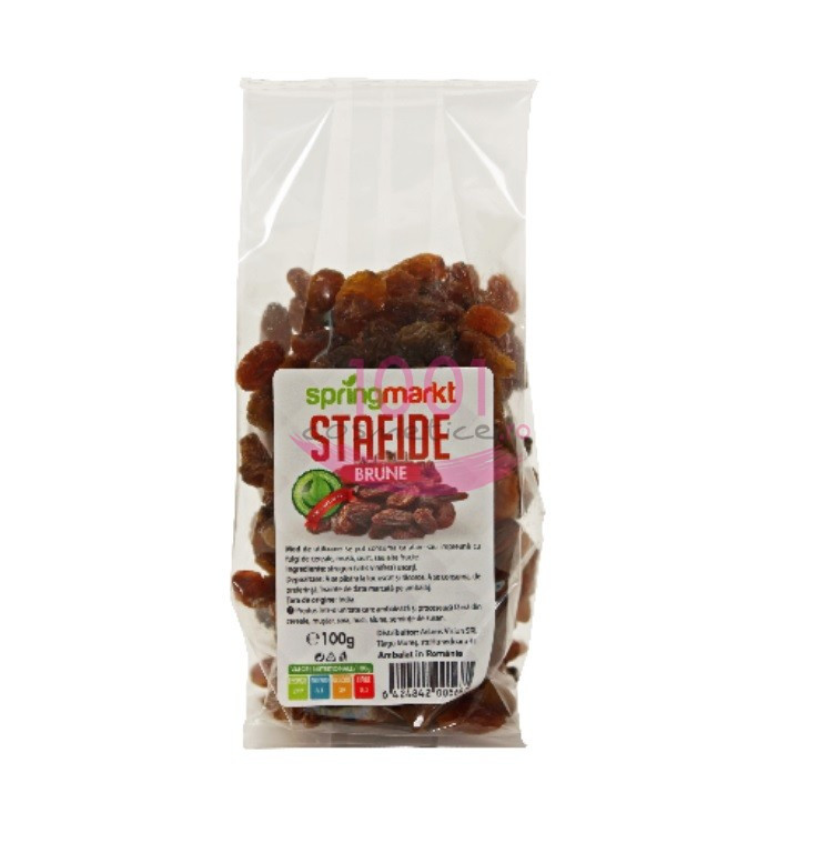 SPRINGMARKT STAFIDE BRUNE (Optiuni de comanda: 250 g)