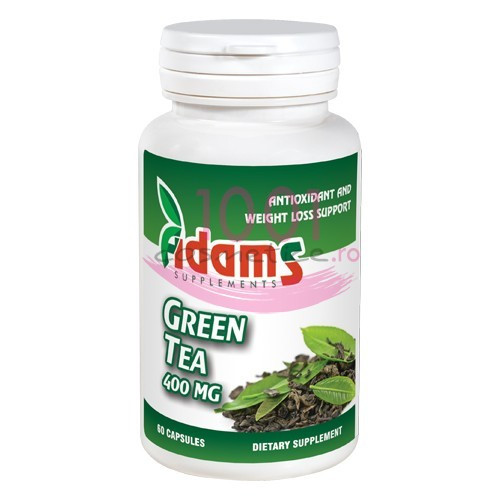 ADAMS SUPPLEMENTS GREEN TEA 400 MG CUTIE 60 TABLETE