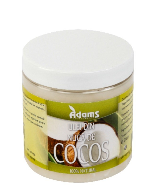 ADAMS ULEI DIN NUCA DE COCOS (Optiuni de comanda: 500ml)